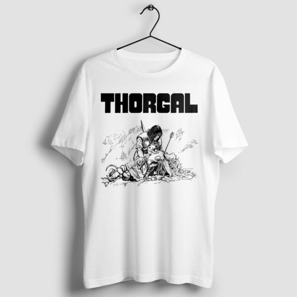 Thorgal i Pan 3 Orłów - T-shirt biały - wieszak