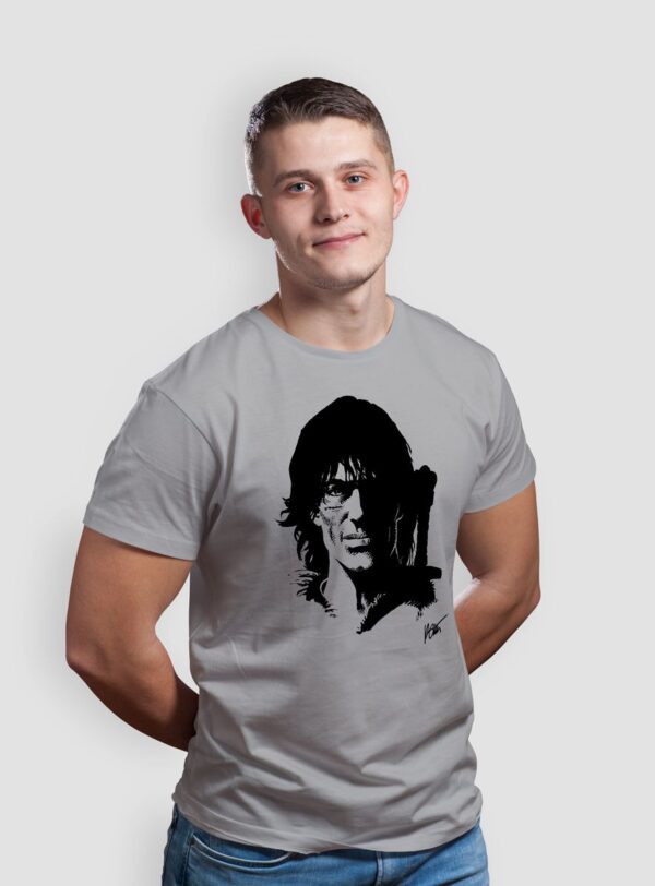 Thorgal portret - T-shirt męski szary - model