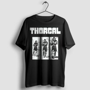 Thorgal kadry - T-shirt czarny - wieszak
