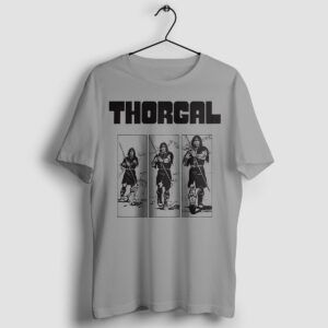 Thorgal kadry - T-shirt szary - wieszak