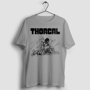 Thorgal i Pan 3 Orłów - T-shirt szary - wieszak