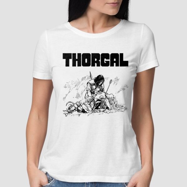 Thorgal i Pan 3 Orłów - T-shirt damski biały