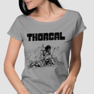 Thorgal i Pan 3 Orłów - T-shirt damski szary